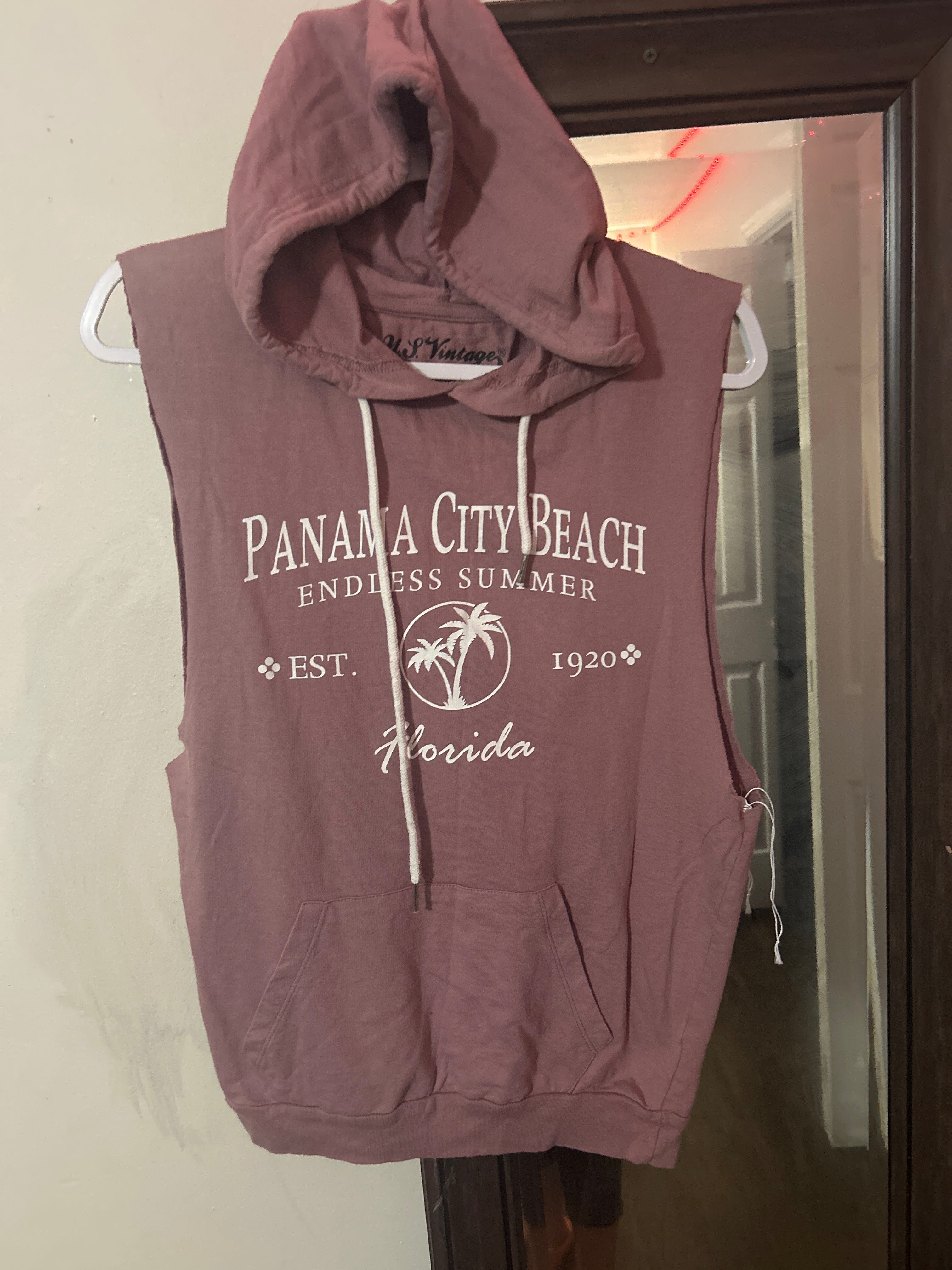 US Vintage hooded tank Small