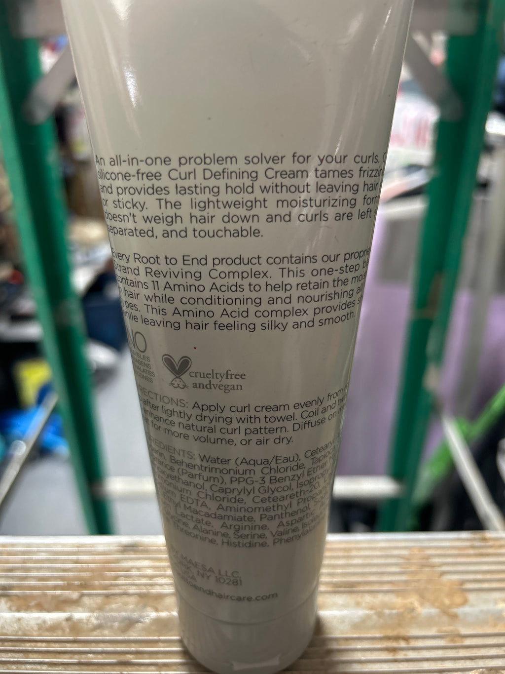 Root to End Styling Curl Defining Cream