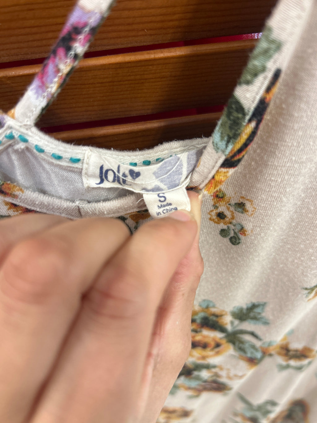 Jolt Womens Floral Top Small