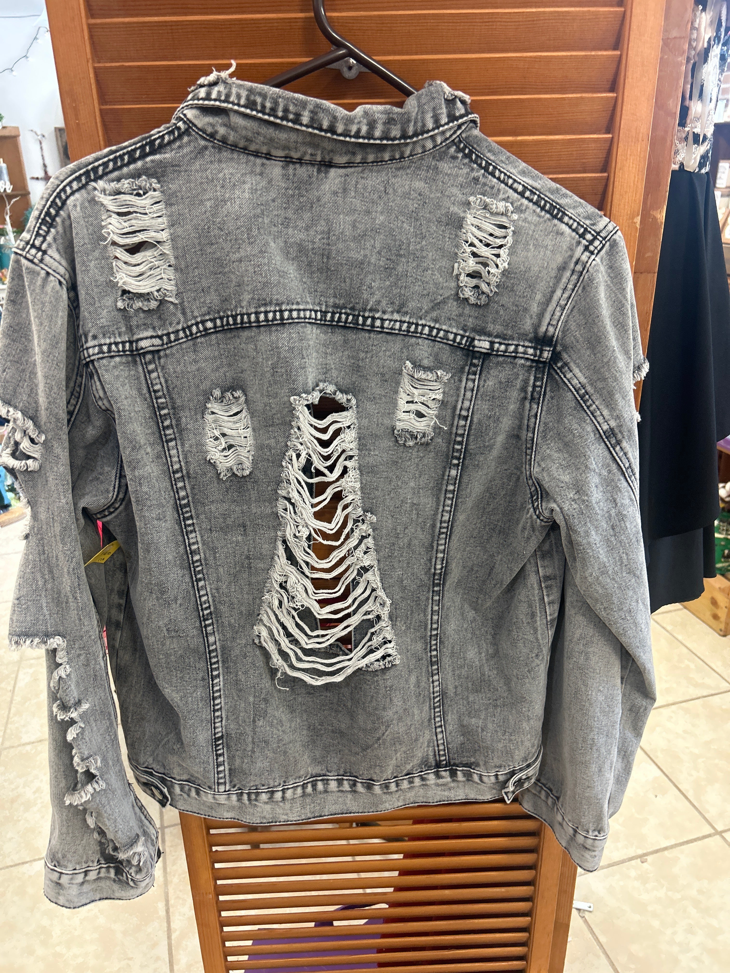 Manfinity Distress Jacket Small