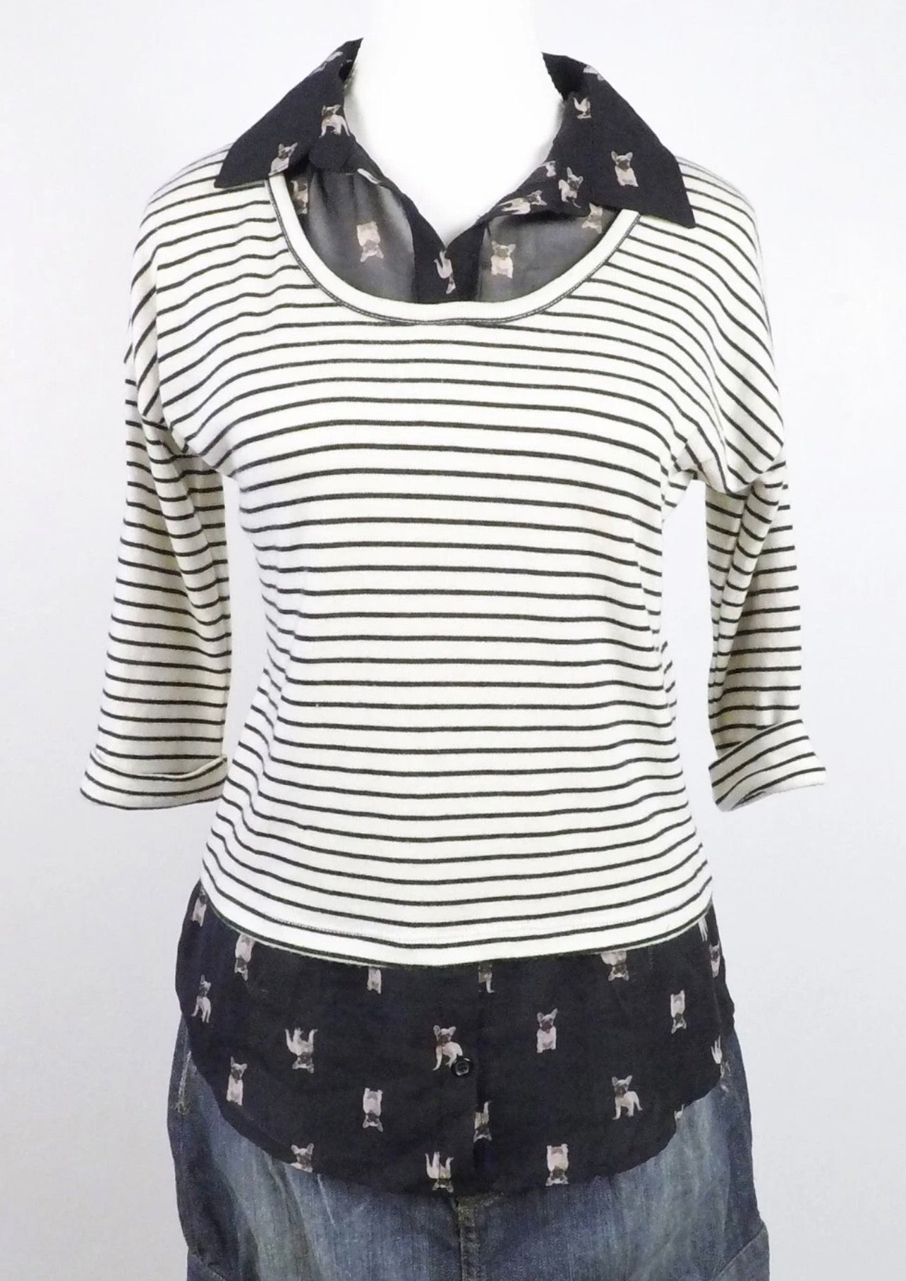 Red Camel French Bulldog Top MEDIUM