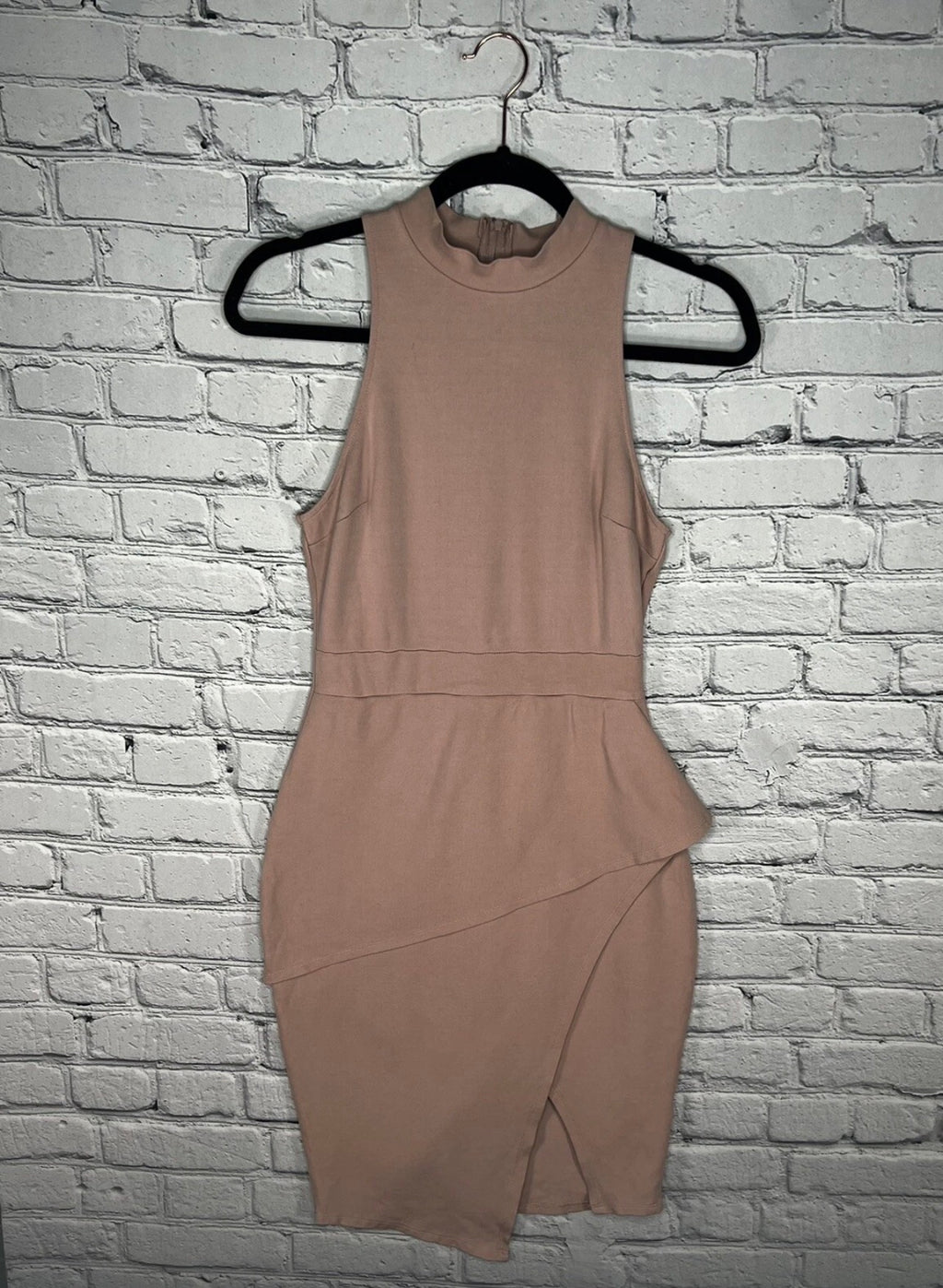 ReLoved charlotte russe women's pink asymmetrical dress size S