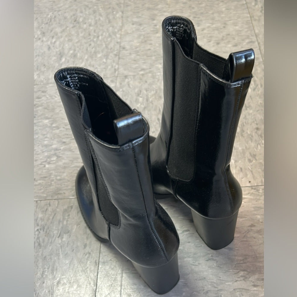 Rampage Black Heeled Boots for Women Size 10 Brand New